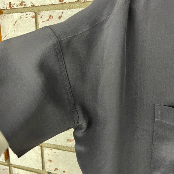 Madewell | Silk Courier Shirt - Picture 8 of 13